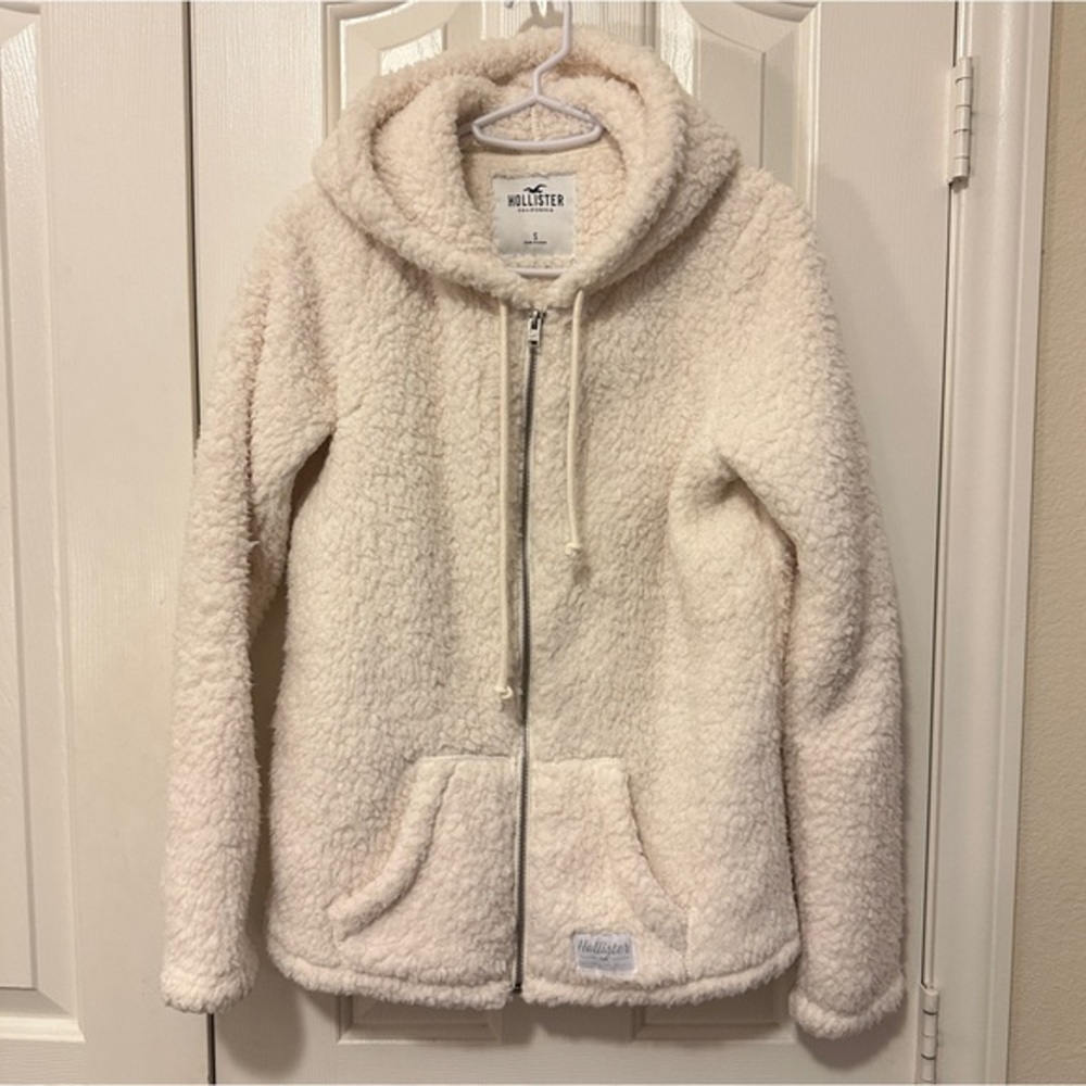 Hollister Sherpa hoodie Jacket